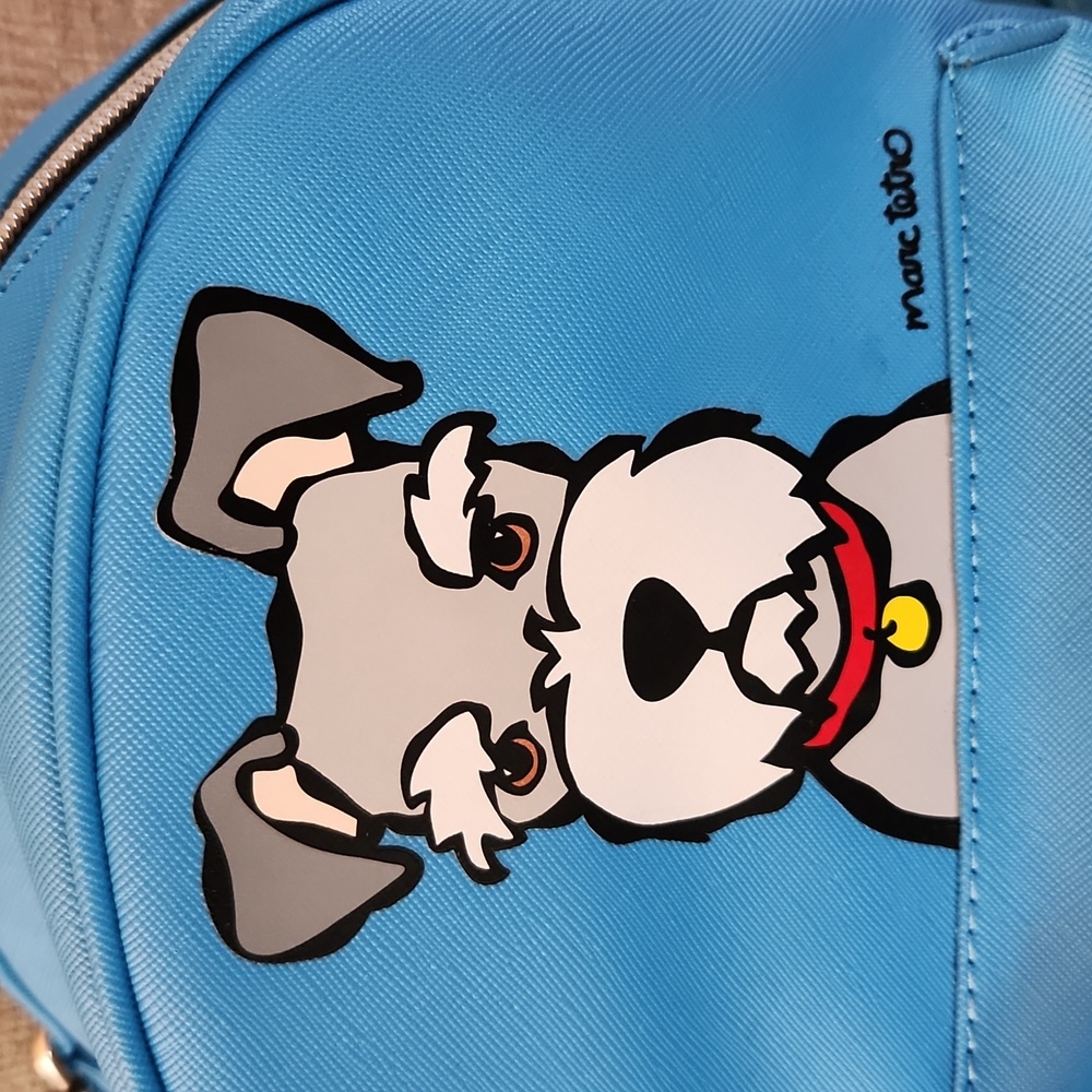 NWOT Marc Tetro Schnauzer Dog Backpack/Purse - Picture 2 of 7